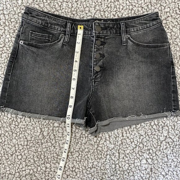 Universal Thread Button Fly Shortie Shorts Size 6 - Picture 7 of 8